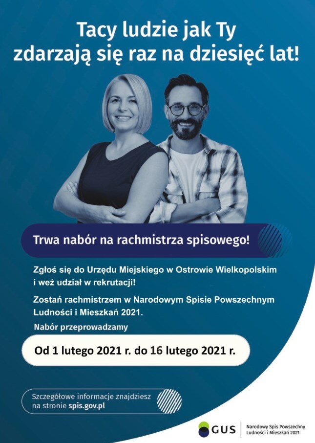 Nabór na rachmistrza spisowego 