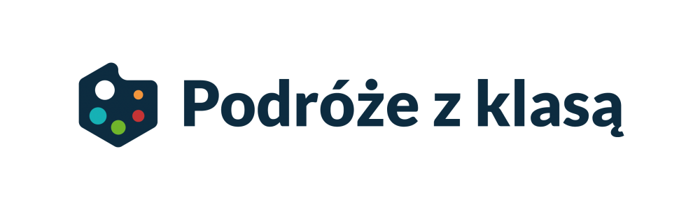 podroze z klasa logotyp granatowy