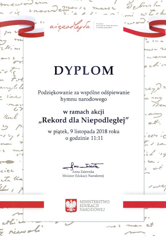 rekord dla niepodle